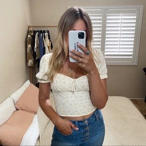 Urban Outfitters Square Neck Top